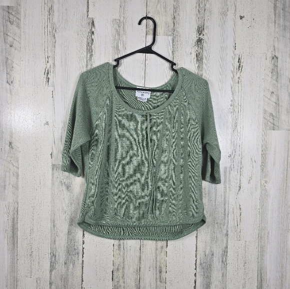 Kathy Ireland green shirt women's size medium - Picture 1 of 9